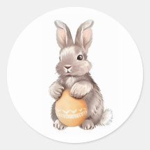 Aquarelle Lapin de Pâques