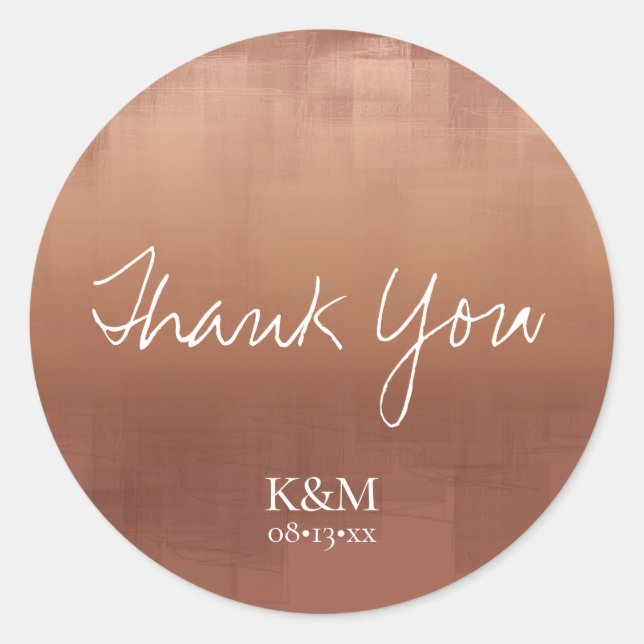 Sticker Rond Aquarelle Réflexions Merci Argile ID774 (Devant)