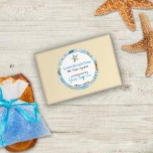 Aquarelle Starfish Plage savon artisanal