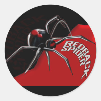Sticker Rond Araignée de Redback