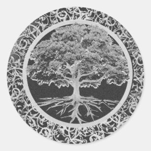 Sticker Rond Arbre de Vigor