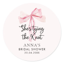 Arc en ciel rose, elle noue le nœud, Bridal Shower