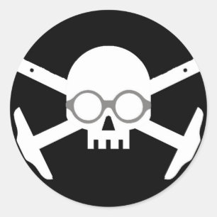 Sticker Rond ArchBones Corbu