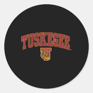 Sticker Rond Arche de Tuskegee Golden Tigers