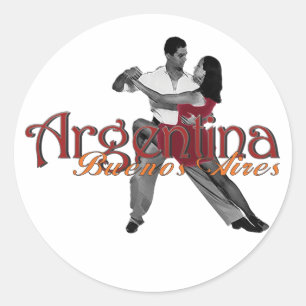 Sticker Rond Argentine