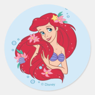 Sticker Rond Ariel Ocean Beauty Bloom