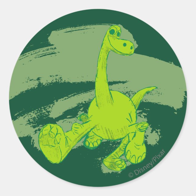 Sticker Rond Arlo Sketch (Devant)