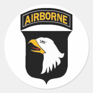 Sticker Rond Armée 101st aéroportée