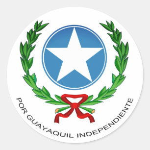 Sticker Rond Armoiries de Guayaquil