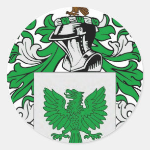 Sticker Rond Armoiries de Henry (Irlande)