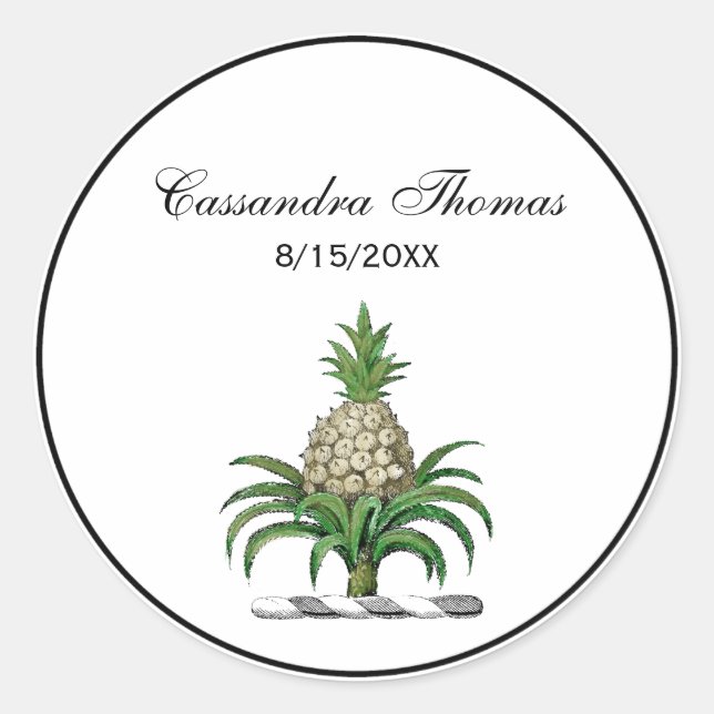 Sticker Rond Armoiries de Preppy Heraldic (Devant)