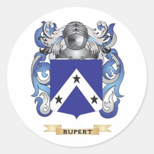 Sticker Rond Armoiries de Rupert (crête de famille)