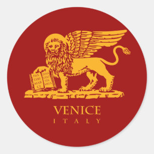 Sticker Rond Armoiries de Venise