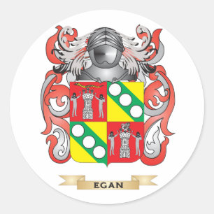 Sticker Rond Armoiries d'Egan