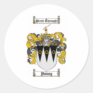 Sticker Rond Armoiries écossaises des jeunes Stein - Armoiries 