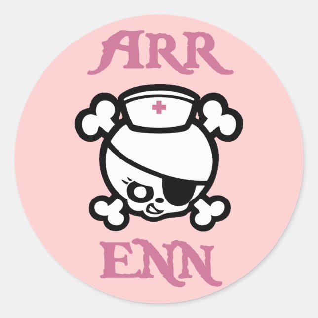 Sticker Rond Arr Enn (Devant)