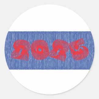 Sticker Rond Art 2025
