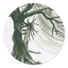 Art d'arbre d'autocollant d'arbre d'autocollant de