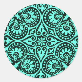 STICKER ROND ART INDE