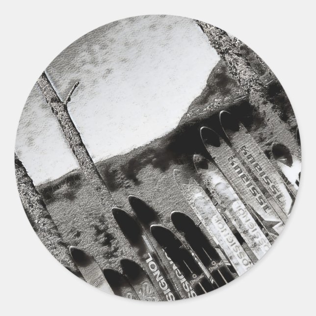 Sticker Rond artisanat (Devant)