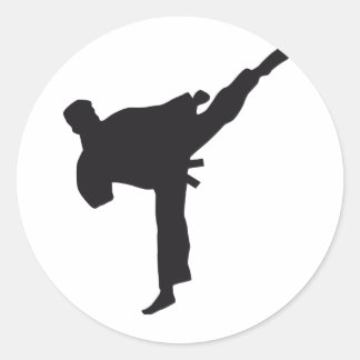 Sticker Rond arts martiaux