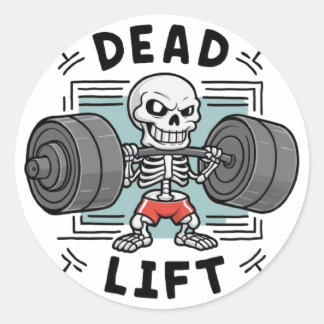 Sticker Rond Ascenseur Lourd, Atteindre Au-Delà Des Limites