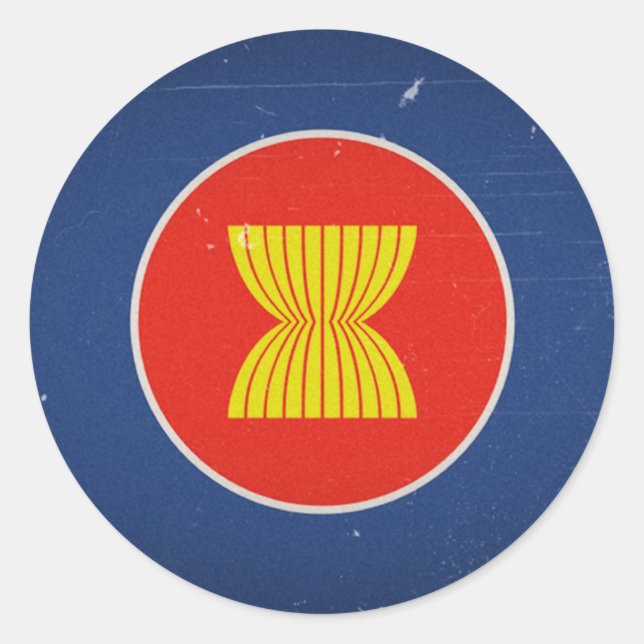 Sticker Rond asean (Devant)