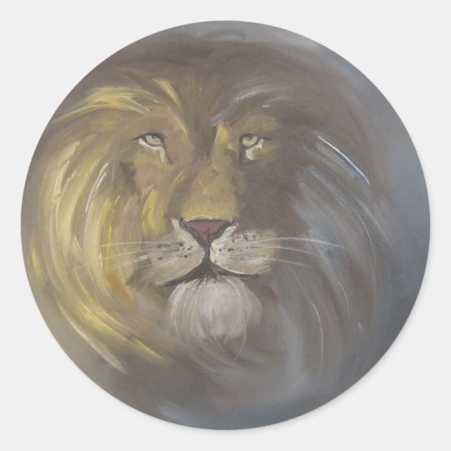Sticker Rond Aslan - Lion (Devant)