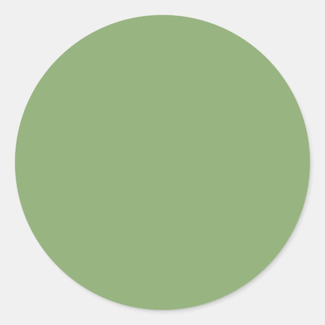 Sticker Rond Asperges (couleur solide) (Devant)