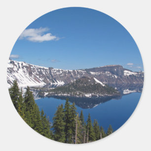 Sticker Rond Assistant Île