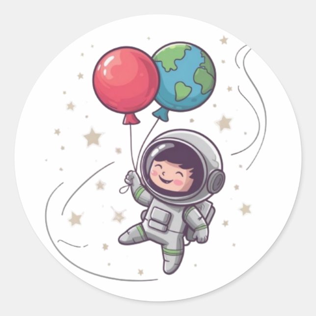 Sticker Rond Astonut (Devant)