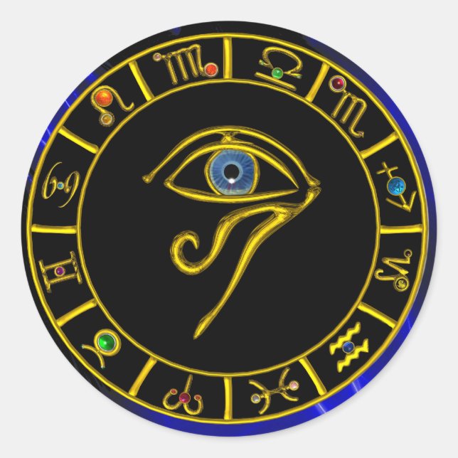 STICKER ROND ASTRAL EYE (Devant)