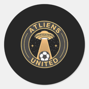 Sticker Rond Atliens United, 404 United Maillot de Foot Atlanta