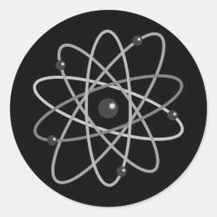 Sticker Rond Atom (006)