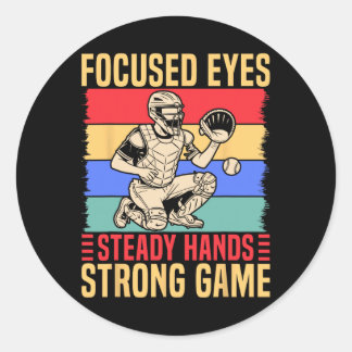 Sticker Rond Attrapeur Softll Yeux concentrés Mains stables Sof