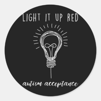 Sticker Rond Au Acceparent Teacher Groupnce Chemise Allumez en