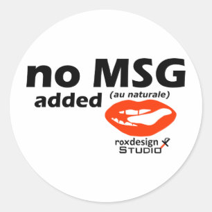 Sticker Rond aucuns msg supplémentaires