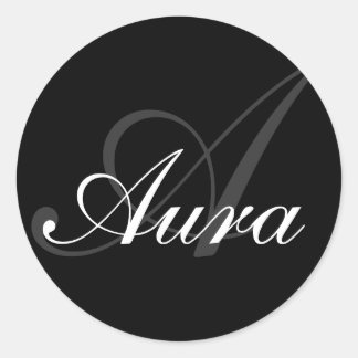 Sticker Rond Aura-Front
