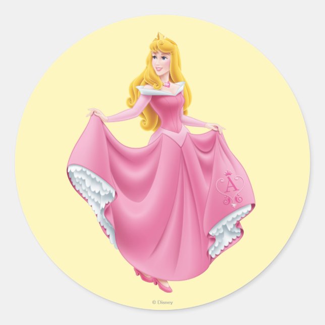 Sticker Rond Aurora 1 (Devant)