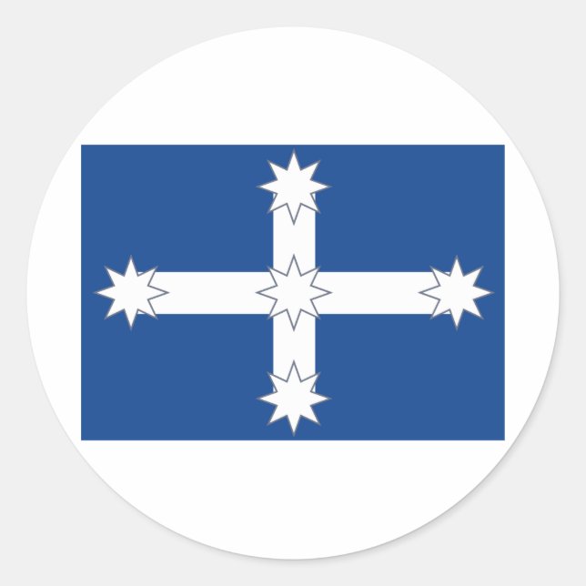 Sticker Rond Australie Eureka (Devant)