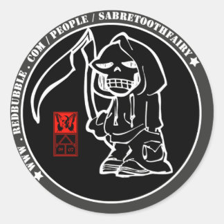 Sticker Rond autocollant2