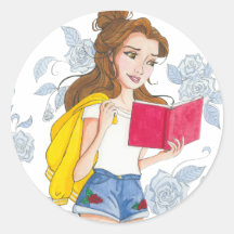 Autocollant, Ado moderne Belle Lecture