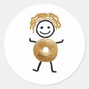 Sticker Rond Autocollant-cadeau juif