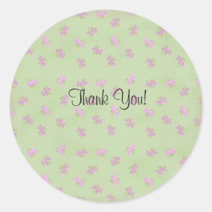 Sticker Rond autocollants...vieux rose