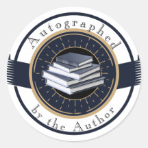 Autographié par l'auteur, Stack of Books,