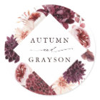Automne Romance Aquarelle Mariage Floral