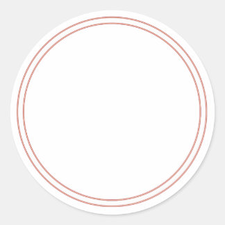 STICKER ROND avec bordure - Lâches de voeux