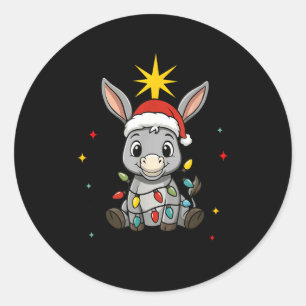 Sticker Rond Avec Mon Burrito Sabanero Mexicain Tuki Tuki Latin