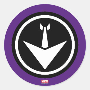 Sticker Rond Avengers   Icône Hawkeye