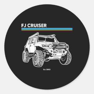Sticker Rond Aventure 101 Fj Cruiser